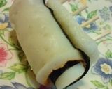 お弁当に簡単〰ちくわ＆胡瓜のクルクル❤作り方4写真