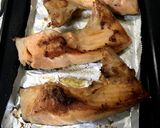 簡単！塩銀さけ(かま)のグリル焼き作り方2写真