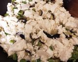 なすとピーマンの炒り豆腐作り方4写真