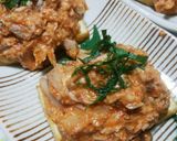 厚揚げ さば缶キムチ納豆のせ作り方5写真