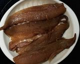 みりん干しと大根菜と卵の3色丼作り方1写真