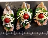 チーズがとろ〜り♡ささみのトマト紫蘇巻き作り方2写真