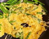 ふんわり卵とにんにくの芽のチリソース作り方8写真