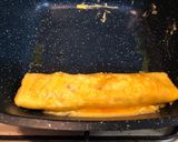 大葉とゴマとマヨとチーズの厚焼き卵焼き作り方5写真