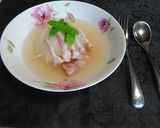 新玉ねぎとベーコンのスープ作り方6写真