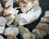 豚バラのピリ辛こんにゃく巻き作り方5写真