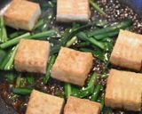 厚揚げ豆腐とにらの卵とじ作り方3写真