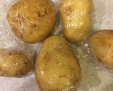 新じゃがでいももち♪甘みそ味作り方1写真