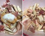 レンジで5分♡ごぼうと豚肉の味噌煮作り方2写真