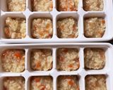 離乳食9ヶ月のための鶏五目粥(5倍粥)作り方7写真