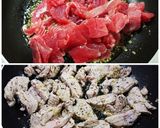 鮪のあら☆バルサミコ酢炒め作り方4写真