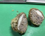 丸ごと椎茸のコロコロメンチカツ作り方7写真