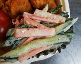 2019/5月14日私のお弁当。作り方4写真