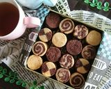 2種類の生地で☆簡単クッキー缶。作り方28写真