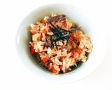 鯖の水煮缶♪親子で美味しい炊き込みご飯！作り方2写真