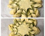 横浜発♡抹茶の花型パン作り方10写真