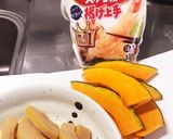 カボチャとタケノコの天ぷら作り方2写真