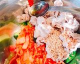 しゃぶしゃぶ豚肉とおくら胡瓜のキムチ和え作り方8写真