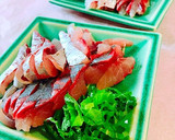 中骨抜き不要！5枚下ろしで鯵の刺身作り方3写真
