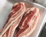 豚バラ肉のぐるぐるシソ巻き作り方1写真
