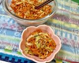 人参美味しくマヨポン和え・食べ方自由自在作り方13写真