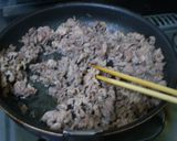 オクラおろし牛丼作り方3写真
