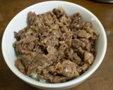 オクラおろし牛丼作り方4写真
