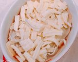 鯖缶と豆腐、餃子の皮で、ヘルシーラザニア作り方10写真