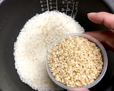 やわらかい玄米を使った簡単炊き込みご飯作り方1写真