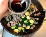 作り置き*ズッキーニと豚肉の甘辛炒め作り方5写真