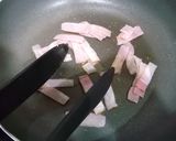 小松菜とベーコン＊コンソメ炒め作り方3写真