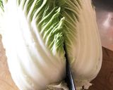 春雨と白菜のごま油風味中華スープ作り方2写真