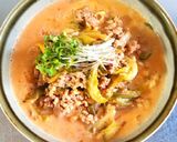 キャベツと豚そぼろの辛ラーメン作り方13写真