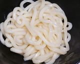 ★残りカレーのうどん★★めんつゆ　学食作り方1写真
