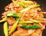 簡単！アスパラと豚肉のにんにく味噌炒め作り方5写真