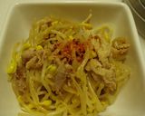 簡単おつまみ！豚肉もやしの和え物作り方3写真
