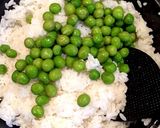 鍋で炊く◎色鮮やかなえんどう豆ご飯作り方7写真