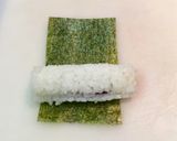 寿司型・模様巻き(ハナショウブ2019)作り方19写真