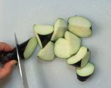ナスの味噌炒め丼作り方1写真