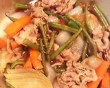 簡単んまんま♡豚肉といんげんの煮物♡作り方4写真