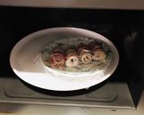 レンジ蒸し大葉豚肉巻きおろしぽん酢作り方3写真