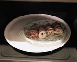 レンジ蒸し大葉豚肉巻きごまだれ作り方3写真