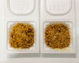 大葉乗せ納豆キムチ卵炒飯作り方1写真