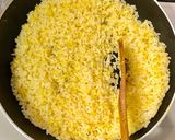 大葉乗せ納豆キムチ卵炒飯作り方4写真