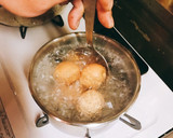 トロトロゆで卵を牡蠣だし醤油で作り方3写真