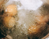 トロトロゆで卵を牡蠣だし醤油で作り方4写真