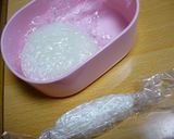 キャラ弁*アリスの白うさぎ編*作り方1写真