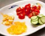 タイと新玉ねぎのオレンジカルパッチョ作り方3写真