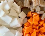 旨っ！な、我が家の【もつ煮】モツ煮込み作り方4写真