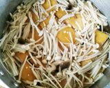 厚揚げ煮物☆野菜きのこあんかけ作り方4写真